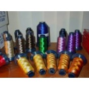 polyester effen 1000m cone