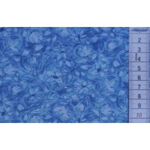 blauw/blauw bloemen